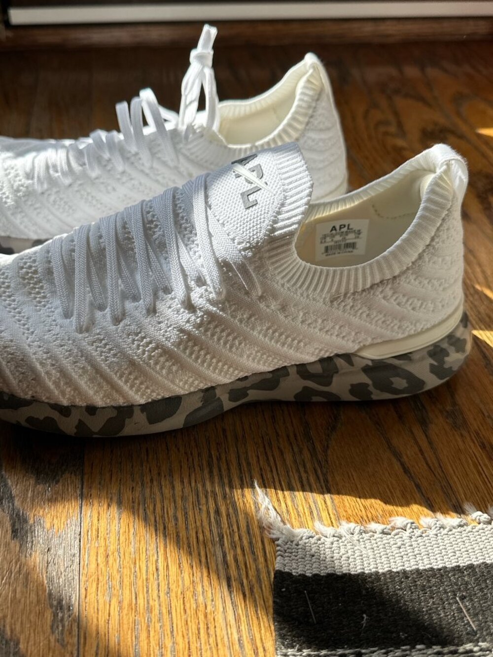 APL: Athletic Propulsion Labs Women's TechLoom Wave Sneakers, White 8
